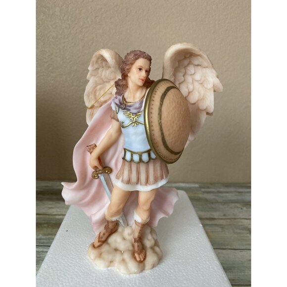 Seraphim Classics Michael Victorious Angel Figurine 1998 Roman Inc #78191 NIB - Picture 2 of 14